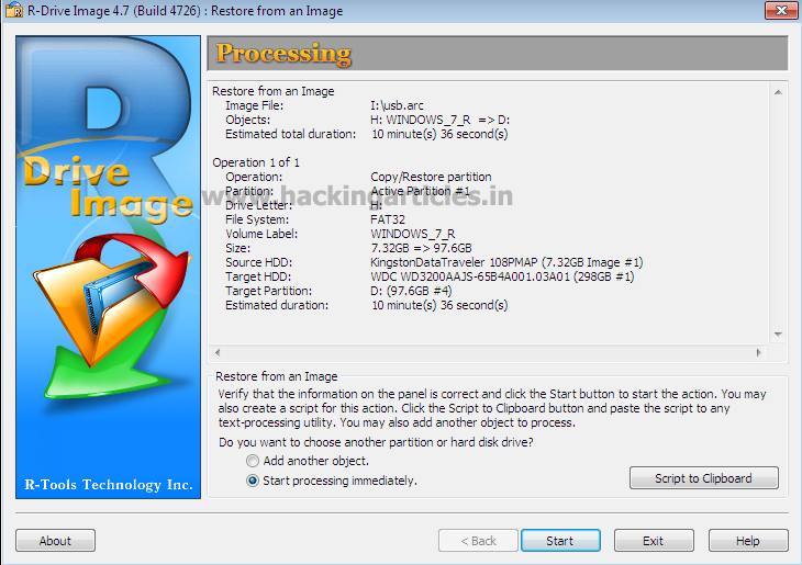 forensic PC image creation