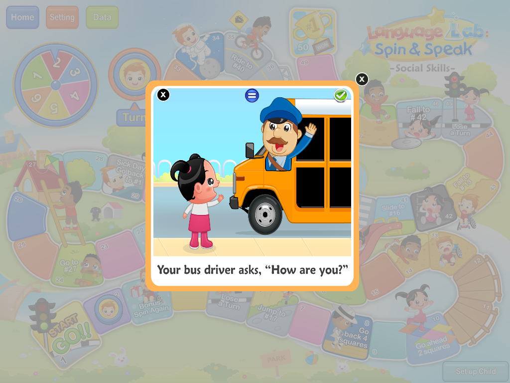 Language Lab Spin & Speak Social Skills ((APP REVIEW!!)) Speech