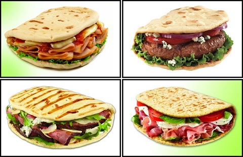 flatbread sandwiches