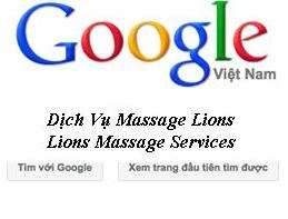 DỊCH VỤ MASSAGE LION   -    THE LIONS MASSAGE SERVICES
