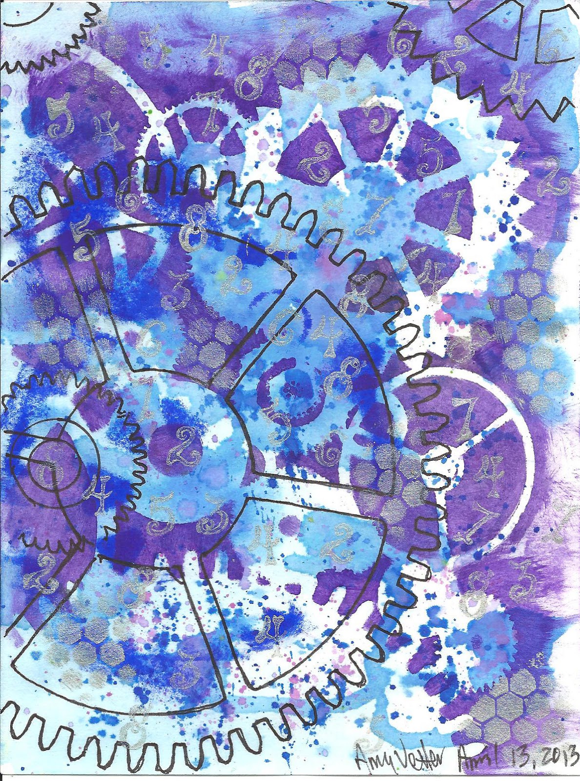 Amy's Art Journal April 2013