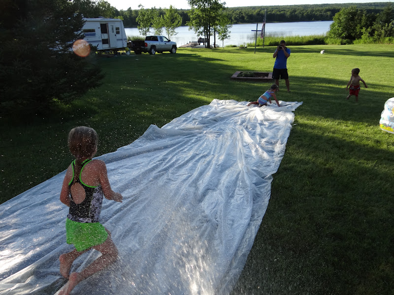 Busy Hands Blessed Hearts How to Make a Slip N Slide