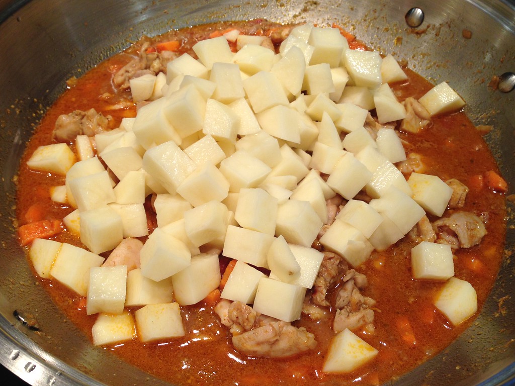 Chicken Stew (Guisado) Kid friendly version