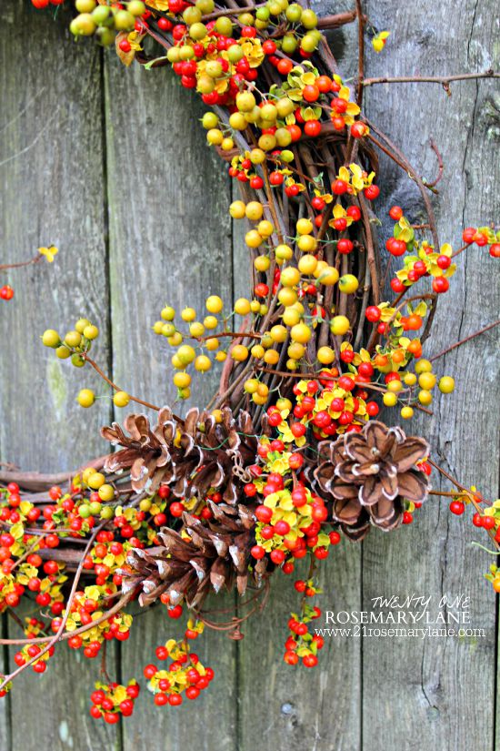 21 Rosemary Lane Easy Wreath of Bittersweet