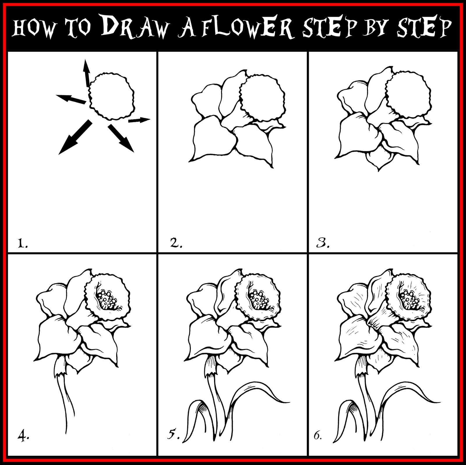 Amazing How To Draw An Easy Flower of all time Don t miss out 