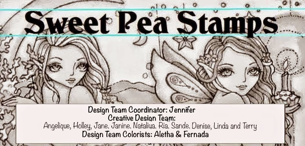 pastDesigner Sweet Pea Stamps