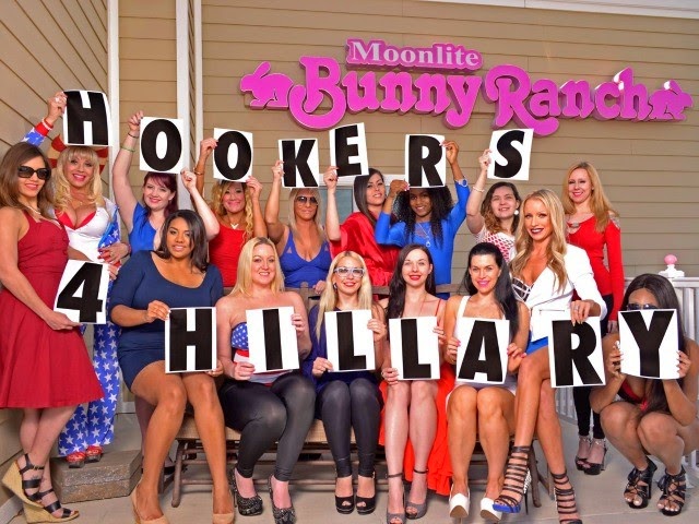The Whores Hookers for Hillary Clinton