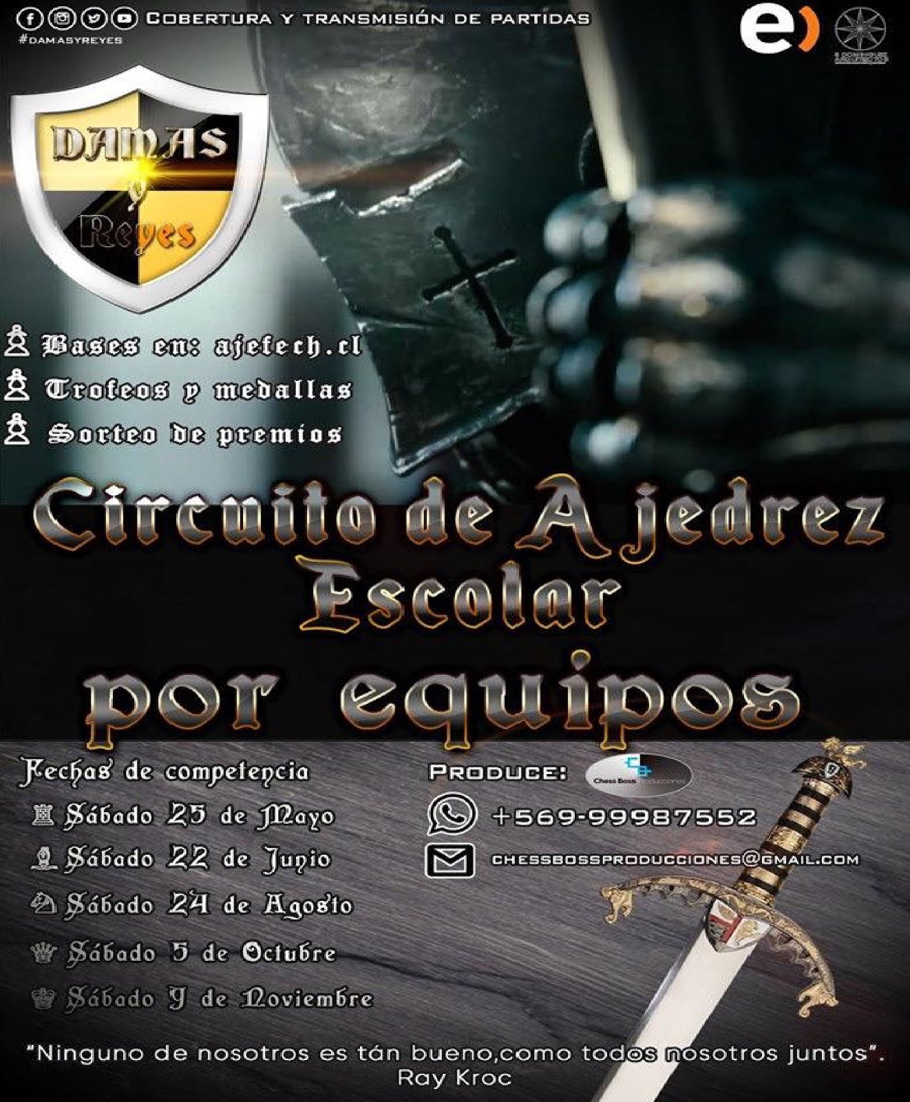 TORNEO DAMAS Y REYES