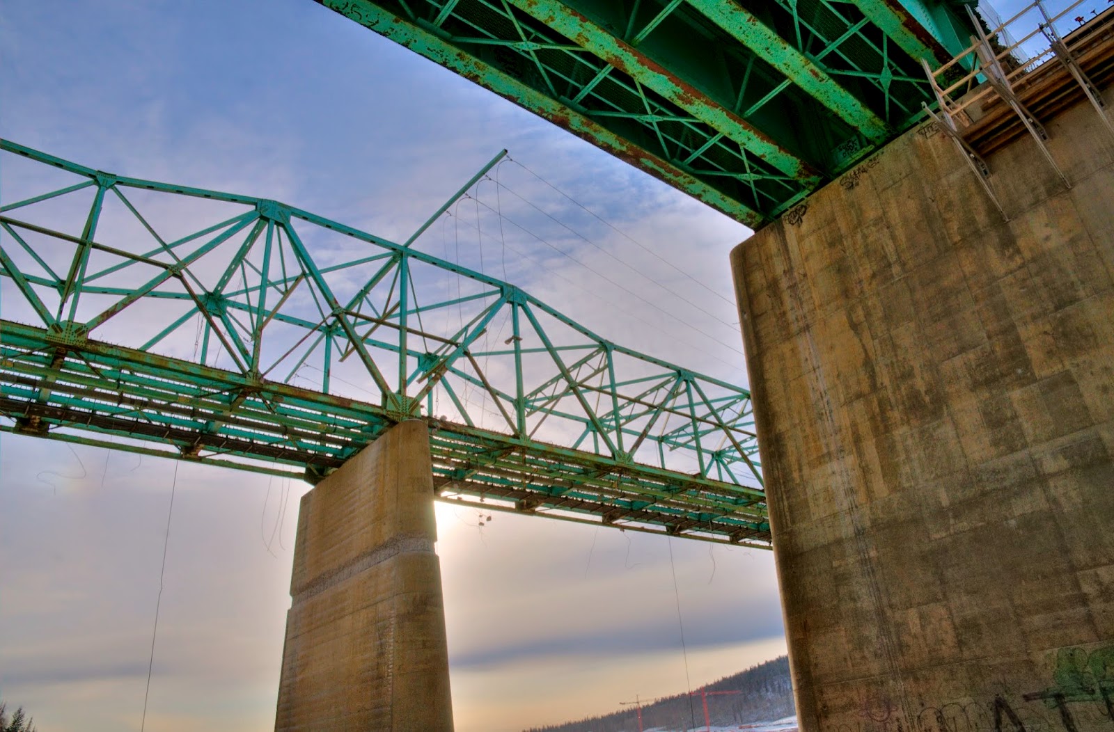 McMurray Musings: The Iconic Green Bridge