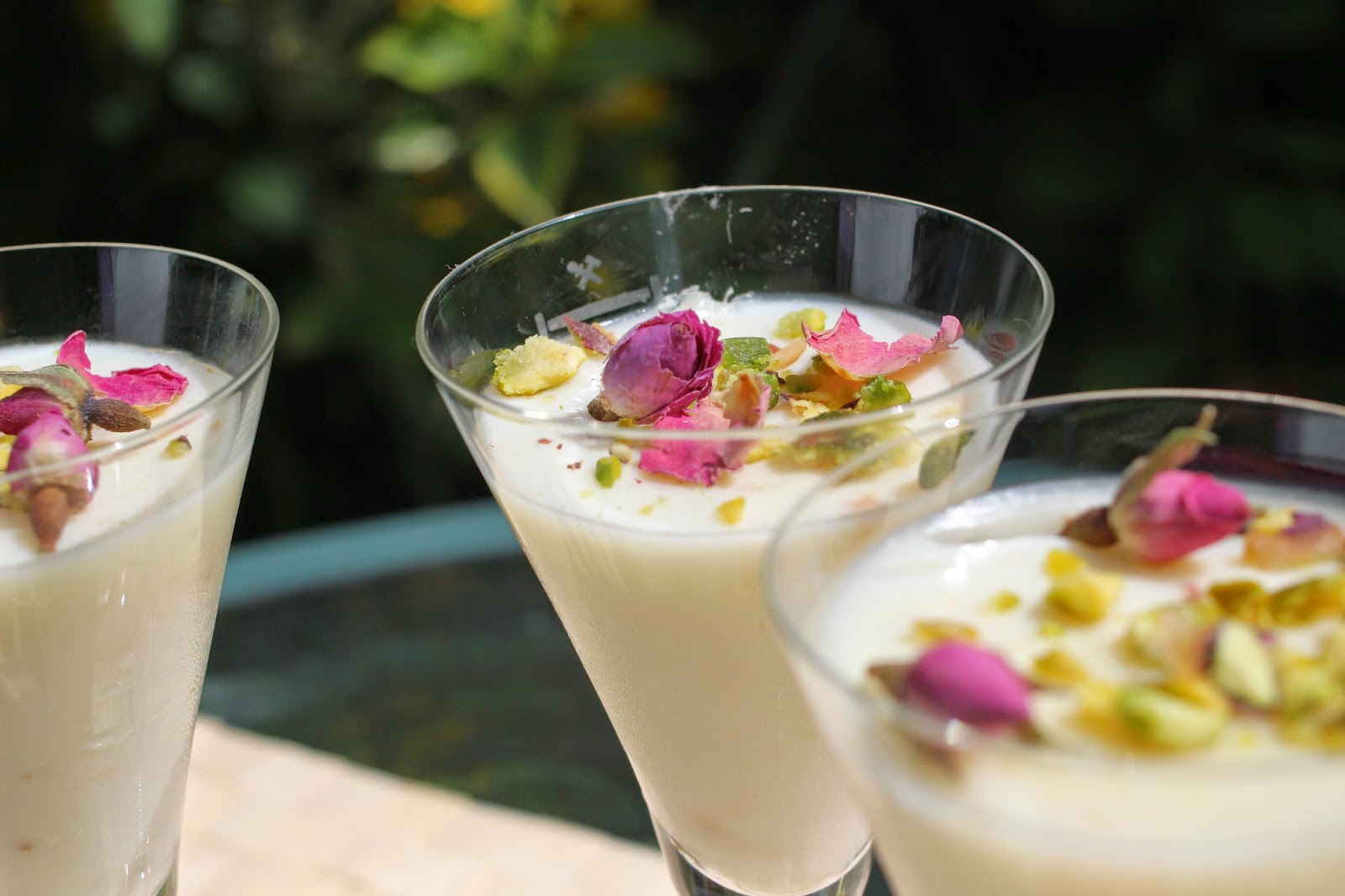 gingercream Muhallabiyya a traditional Arabic dessert