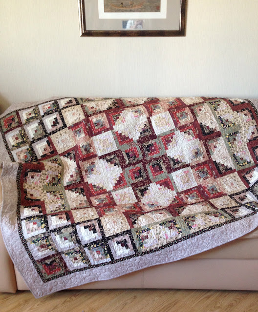 Тихая комната Лоскутное одеяло "Летний вечер, тёплый