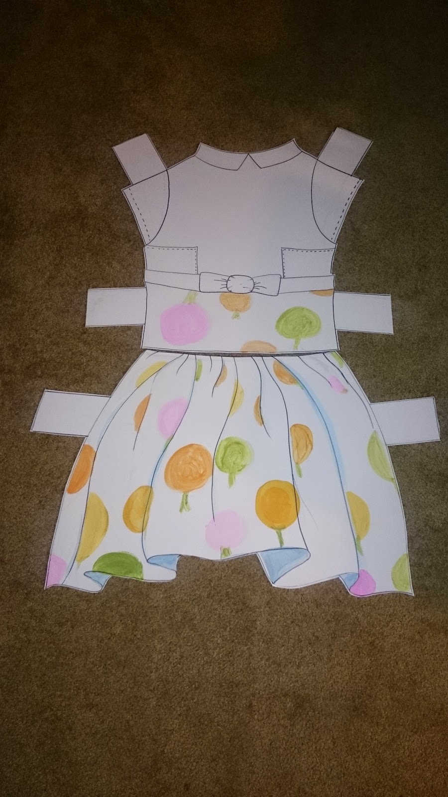 Eclectic Studio DIY Paper Doll Costume
