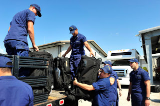 Maritime Safety and Security Team Galveston joined five other MSSTs in providing waterside safety and security while on deployment.