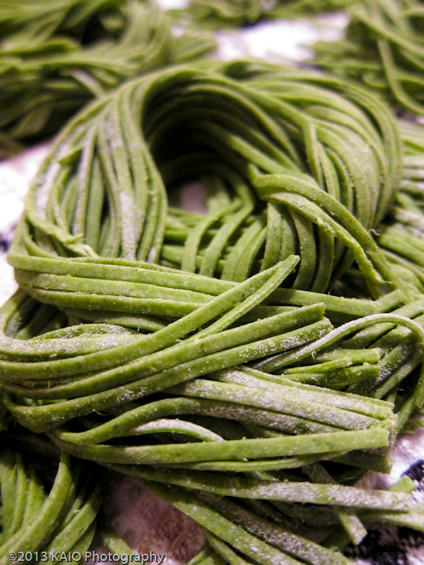 Eat Your City Homemade Spinach Pasta easy peasy recipe for making