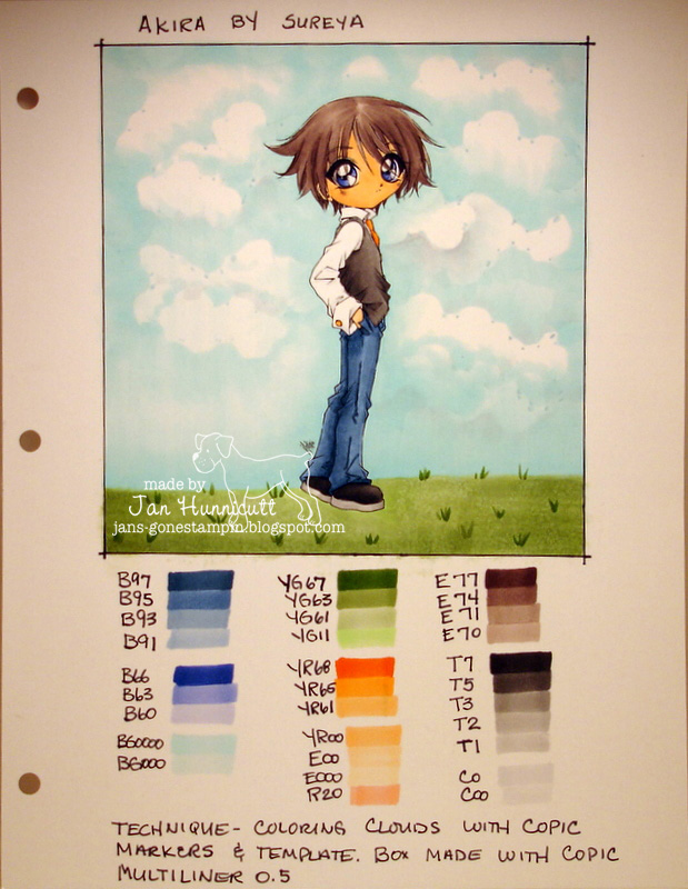 Simply Handcrafted: Copic Coloring Book Anime Akira by Sureya