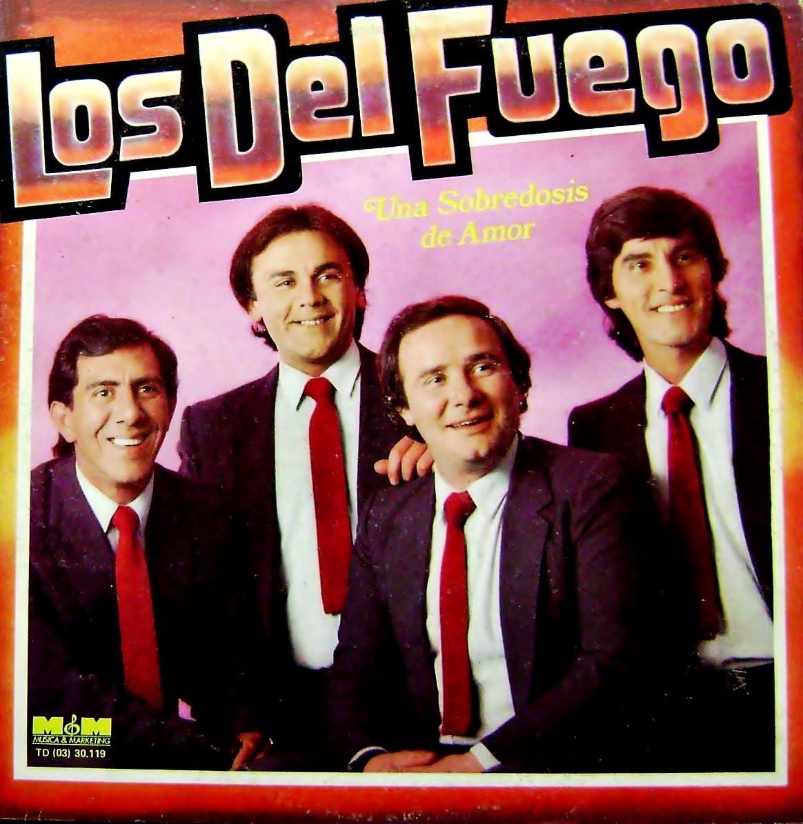A Toda Cumbia LOS DEL FUEGO "Una sobredosis de amor" 1989