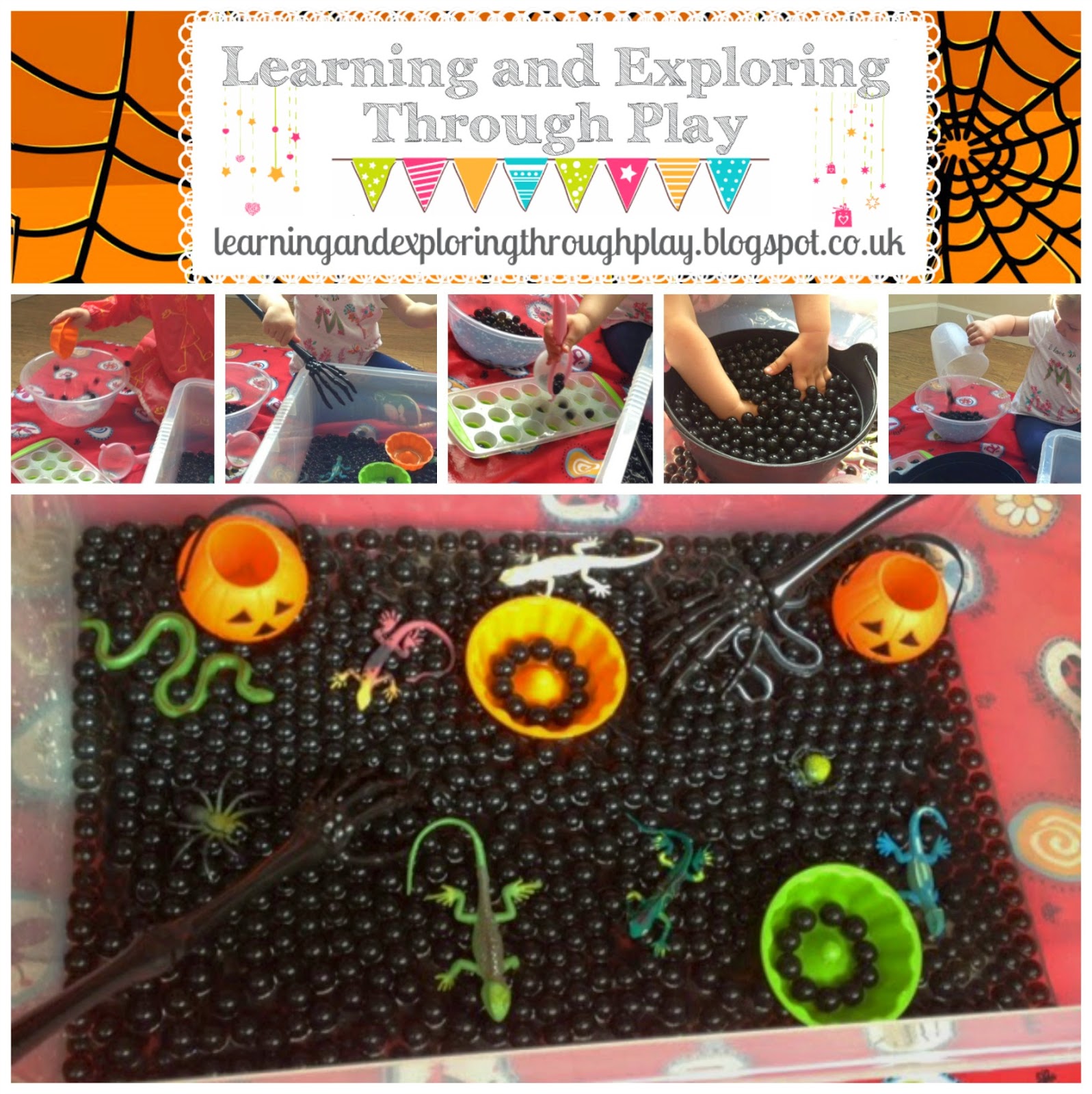 Learning and Exploring Through Play 9 Simple Sensory Box Idea's