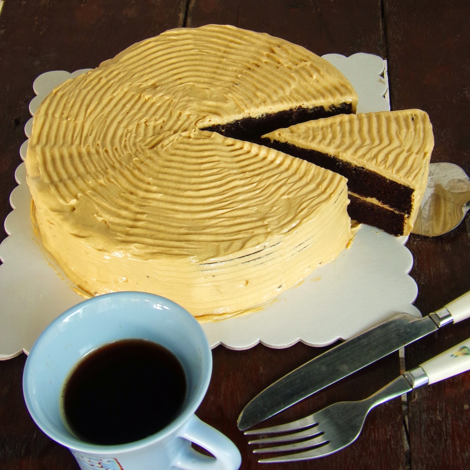 chocolate yema cake a la kusina ni teds