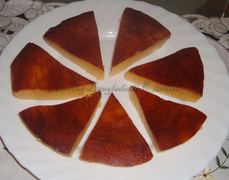 Loving Bangladeshi Kitchen(রান্নাঘর) Curd Pudding (ছানার পুডিং)