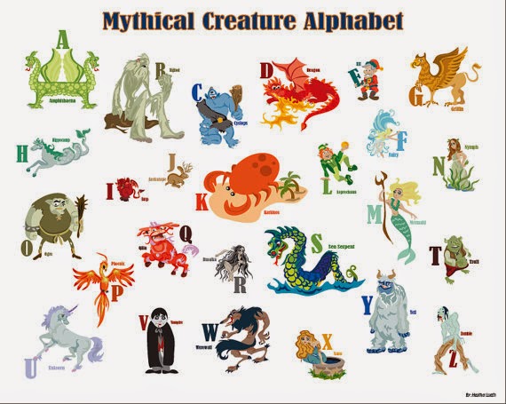 Kids Ultimate Zone: Mythical Creatures List