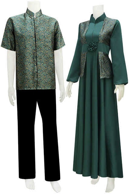 sarimbit batik model gamis serat nanas batik bagoes sarimbit batik model gamis serat nanas batik bagoes