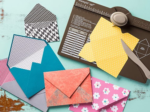 Stampin' Up! Envelope Punch Board is now available to order in Australia