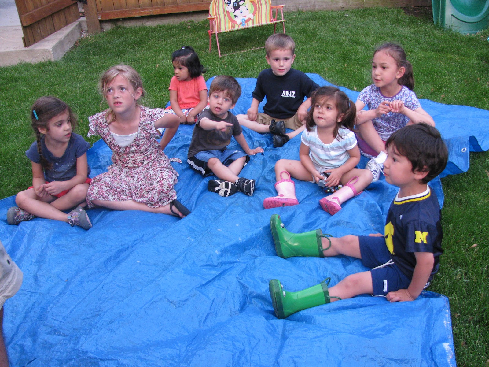 Kid Cultivation Little House Party