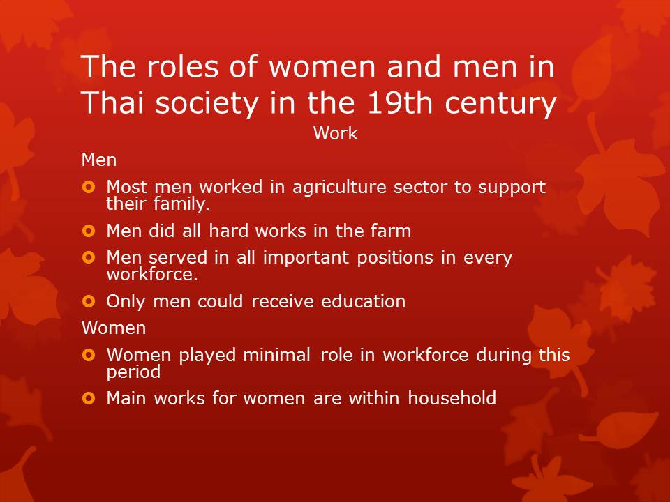 German110F11_nipa1002 The gender roles of men and women in the 19th