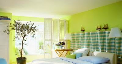 Decora el hogar: Decoración de las paredes color verde