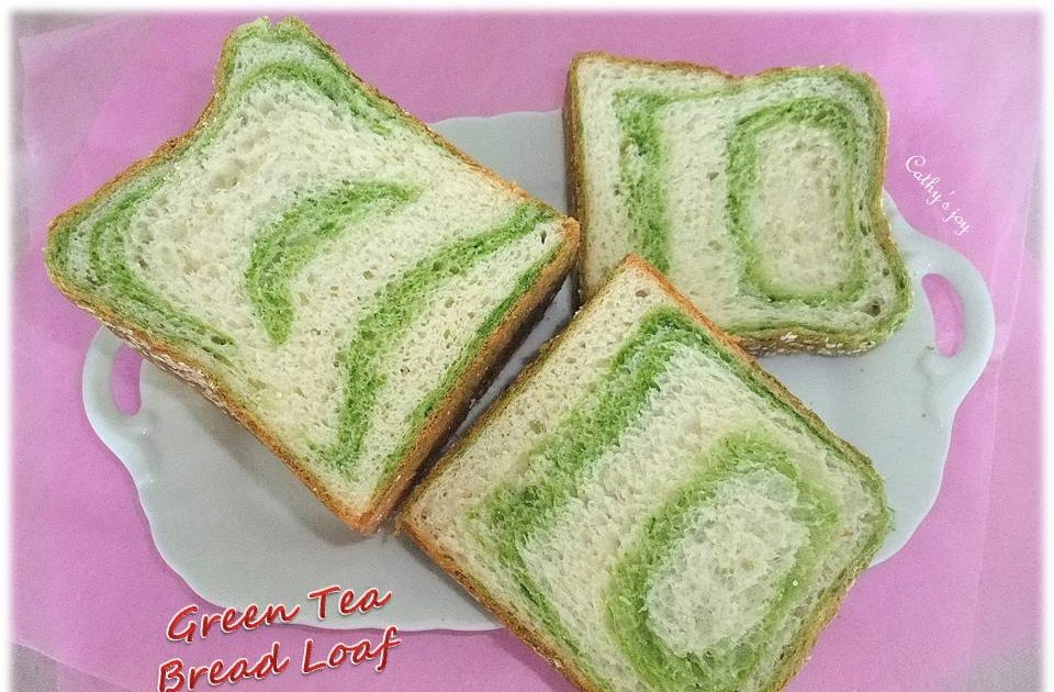 cathy's joy Green Tea Bread Loaf