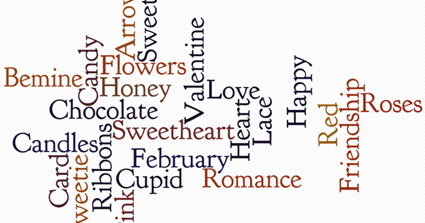 Technology Students Use Wordle for Valentine