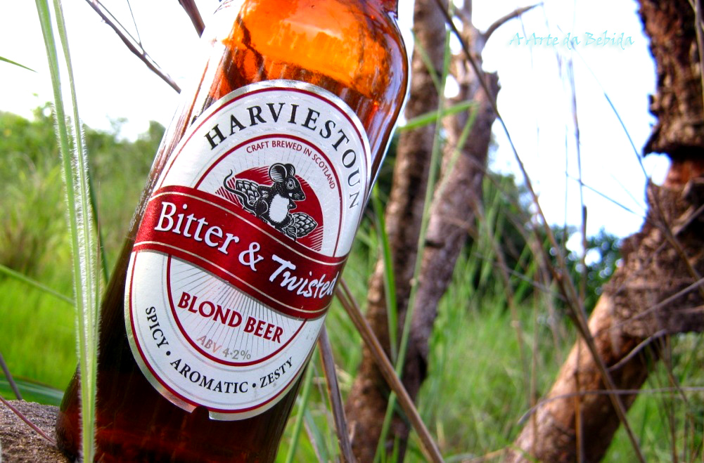 A Arte da Bebida Foto do dia Harviestoun Bitter & Twisted
