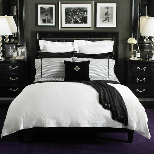 Ralph Lauren Tuxedo Pleated Bedroom Design To Dreams