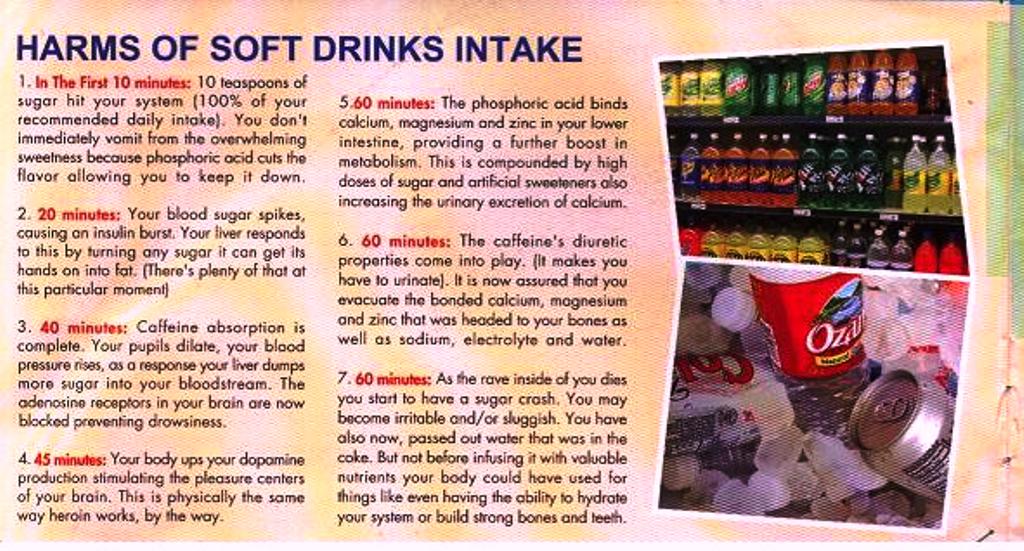Disadvantages Of Soft Drinks..!!! Virtual University of Pakistan