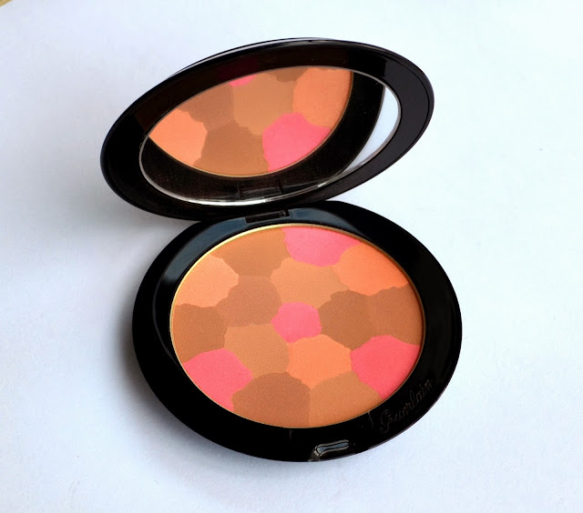Guerlain Crazy 68 Terracotta Healthy Glow Powder Swatch & Comparison from Crazy Paris Holiday 2013 Collection 