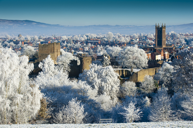 LUDLOW 'THE MOST BEAUTIFUL TOWN IN ENGLAND'