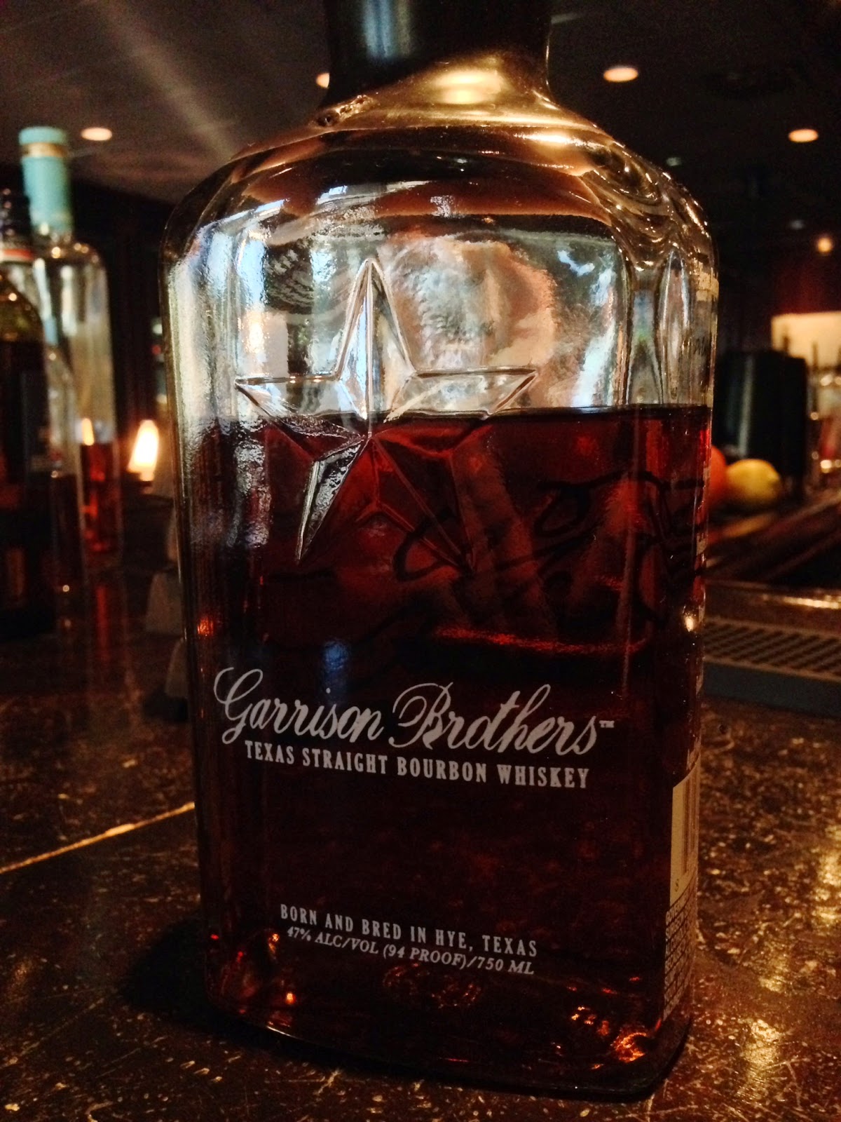 Garrison Brothers Texas  Straight Bourbon Whiskey