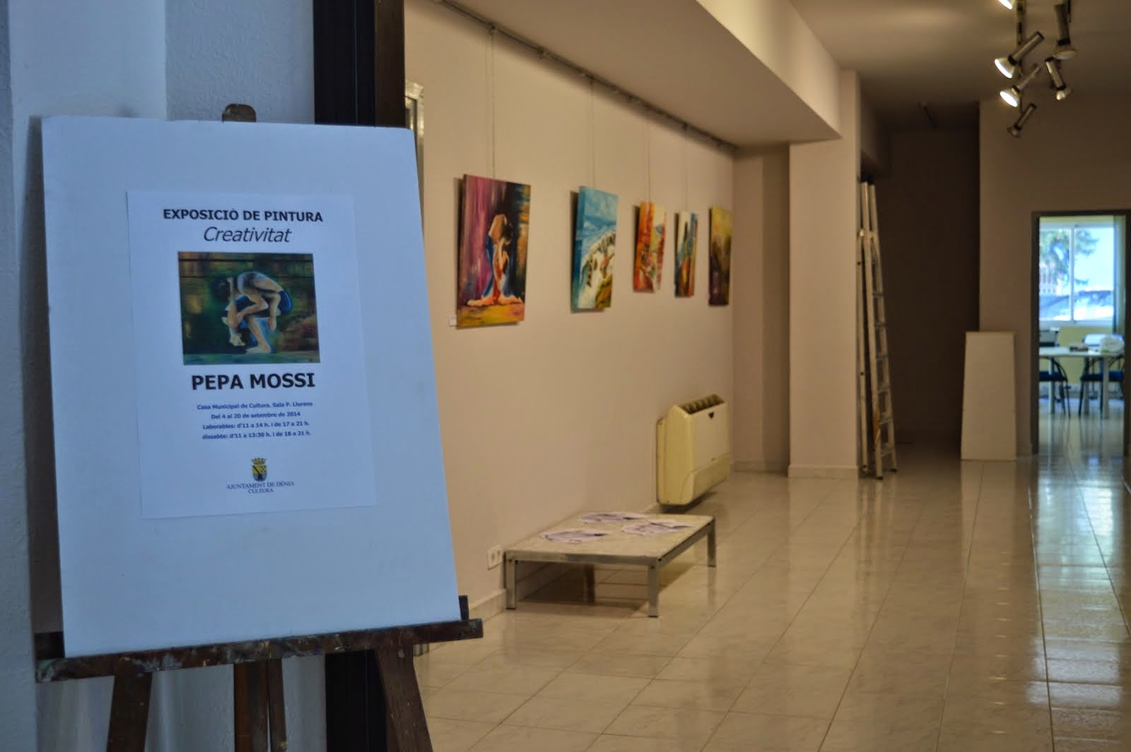 Painting Exhibition in Denia Sept 2014