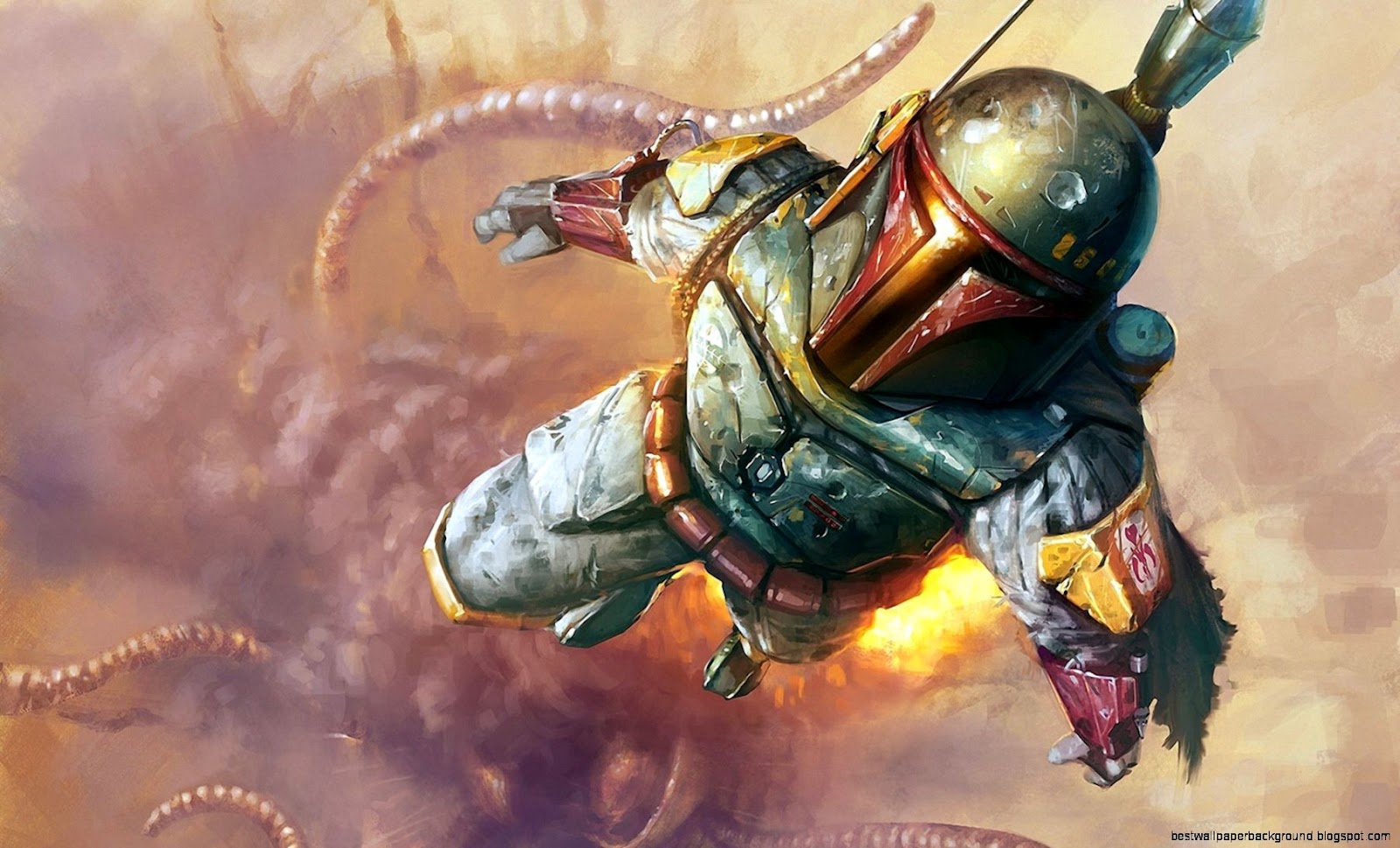 Star Wars Boba Fett Art Star Wars Boba Fett Art