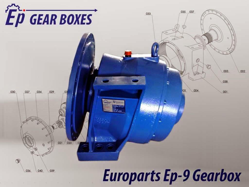 EUROPARTS Ep 9 GEARBOX CONCRETE MIXER DRIVE