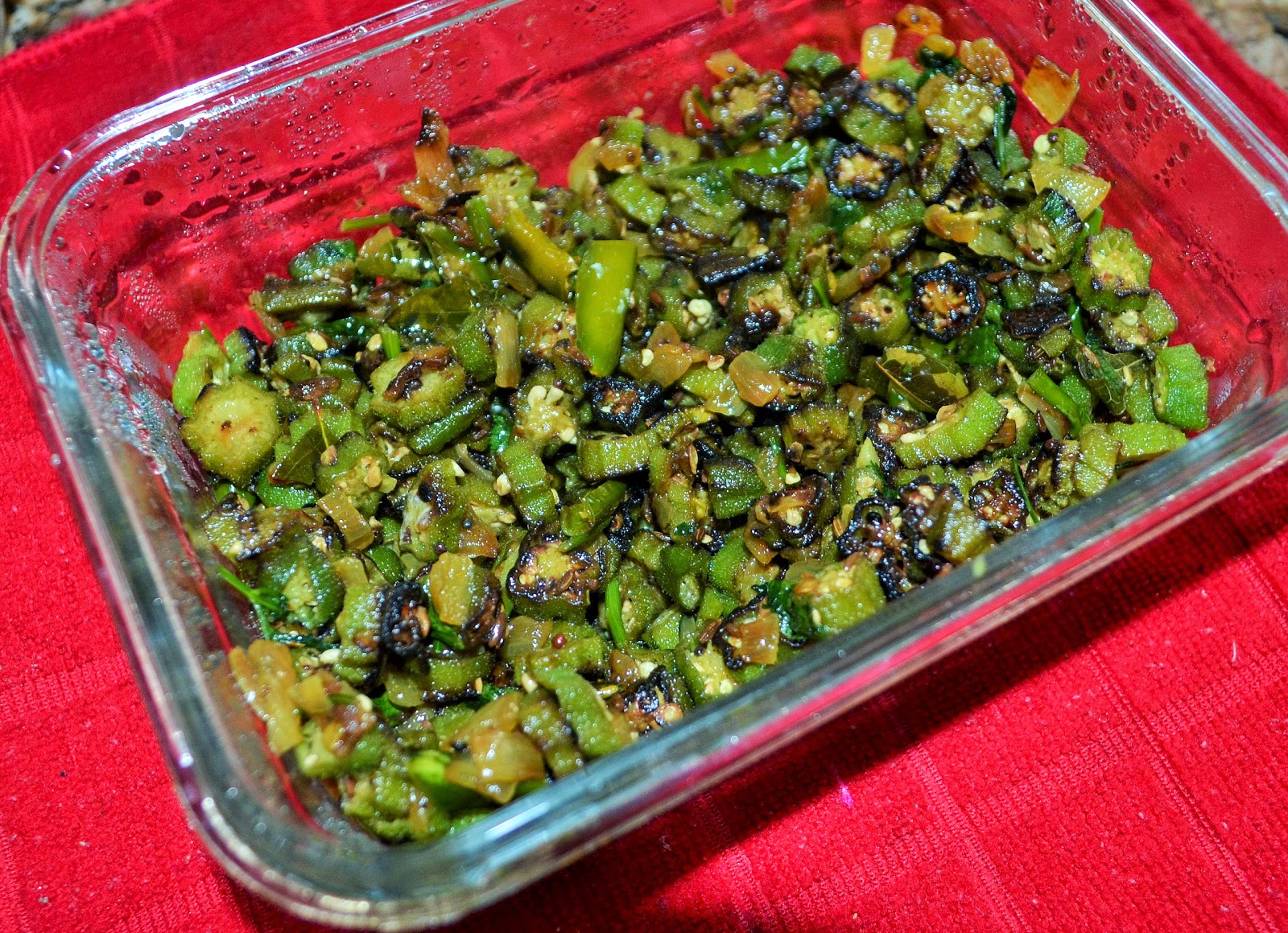 Siri's Kitchen Okra Fry (Bendakaya Fry)