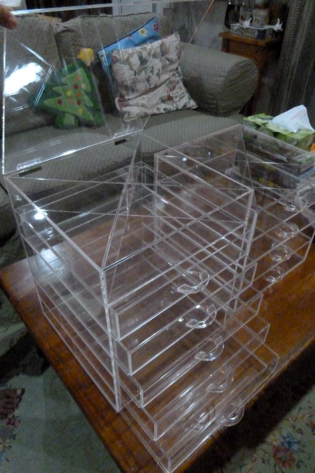 FAB FIND Clear Cube Dupe! Organize your makeup the Dash way