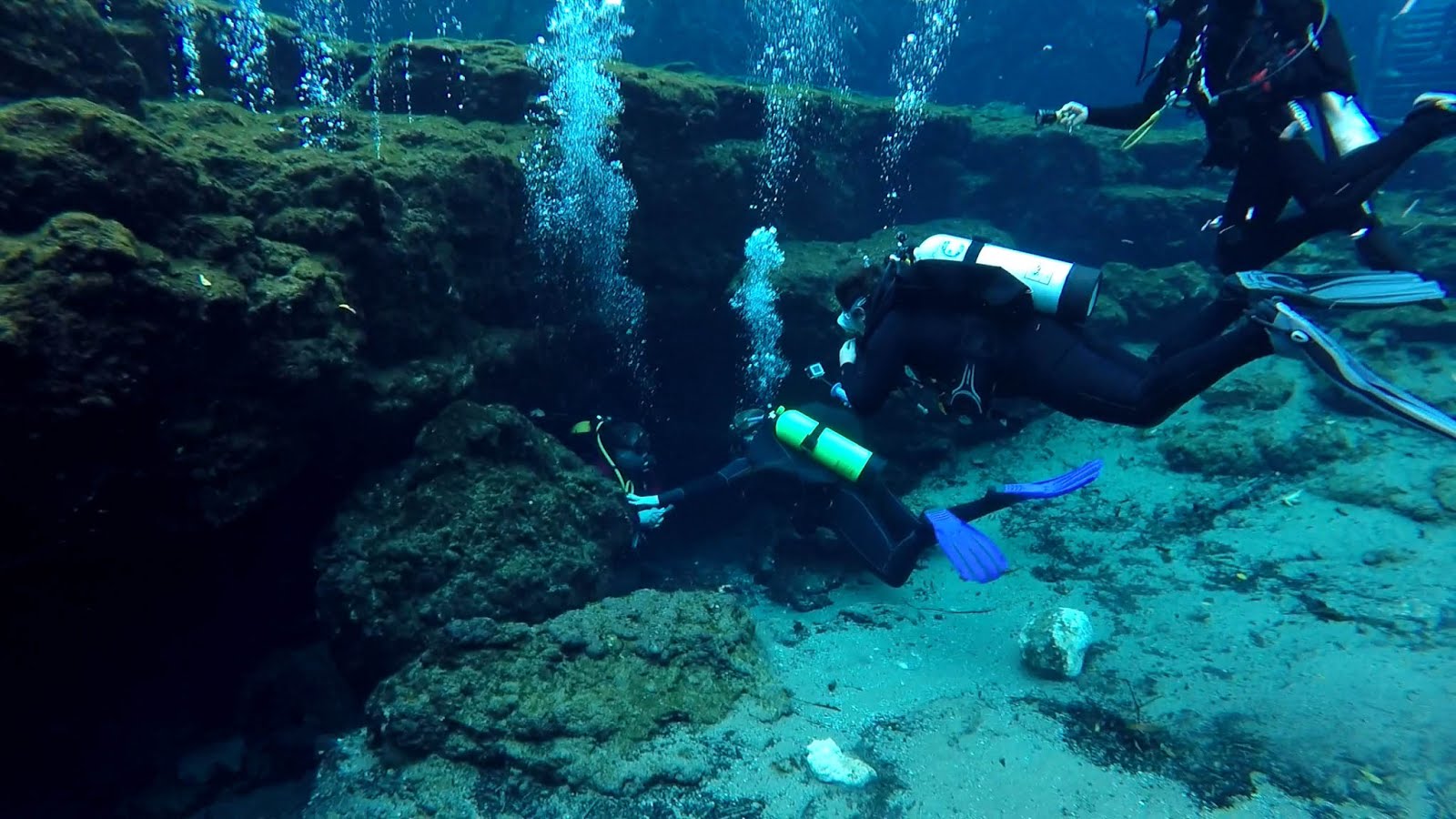 Ginnie Springs Ballroom Florida Freshwater Cavern Dive & A