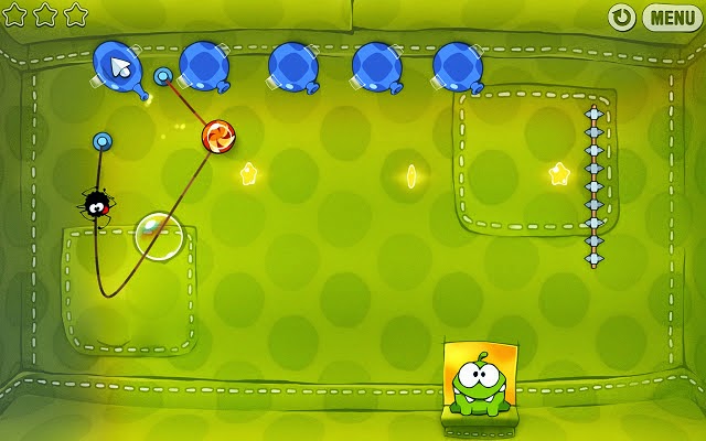 Cut the Rope 2 Gameplay