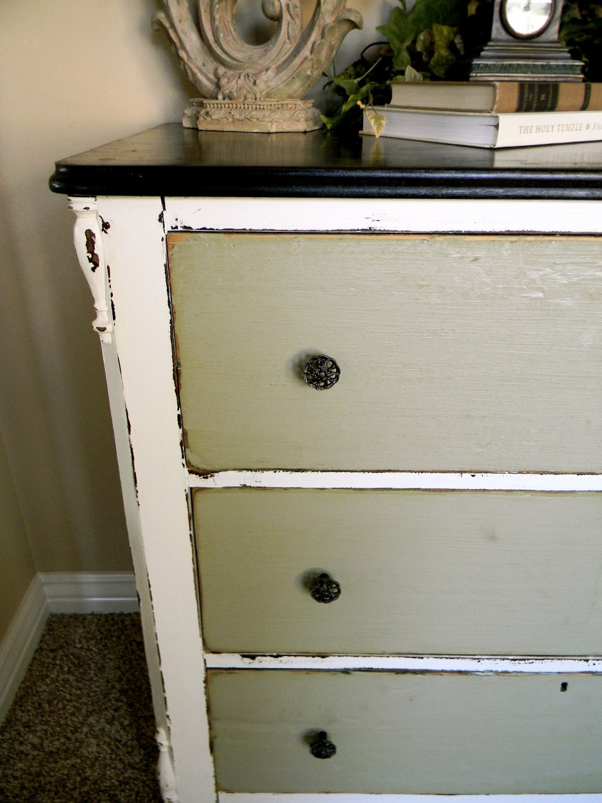 Little Bit of Paint How to Strip Veneer & a Dresser Makeover