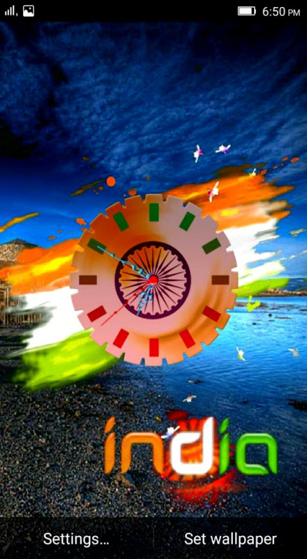 India Clock Live Wallpaper APK Download Free Personalization APP India Clock Live Wallpaper APK Download Free Personalization APP