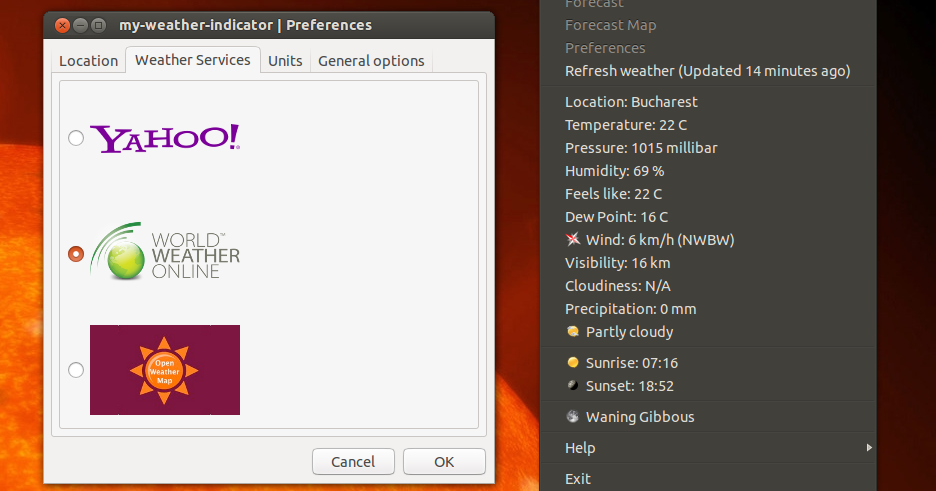 ubuntu my weather indicator ubuntu my weather indicator