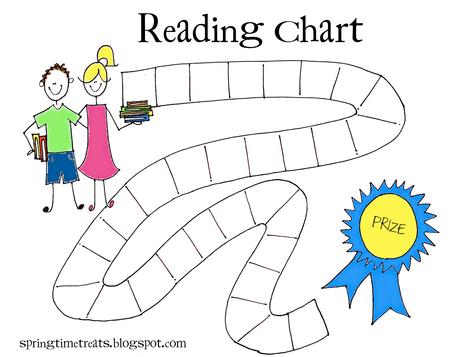 Free Printable Reading Incentive Charts