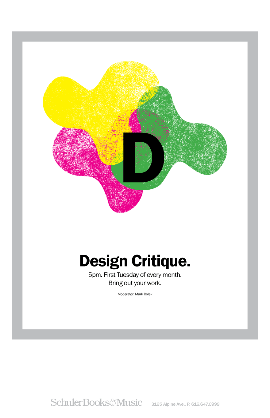 mark bolek graphic designer portfolio DESIGN CRITIQUE POSTER