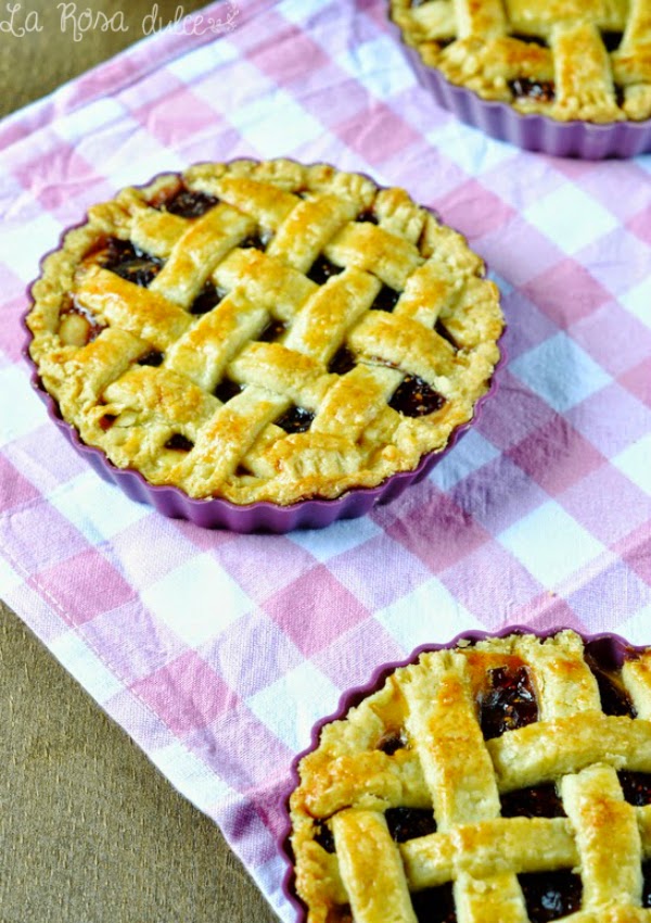 Tartaletas De Masa Quebrada Con Queso Y Mermelada De Higos